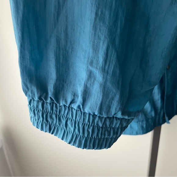 Vintage Puma Windbreaker Jacket Blue Retro Mens Size Large - Picture 5 of 8